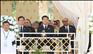 2月4日，中国全国政协主席贾庆林在柬埔寨首都金边出席柬埔寨太皇西哈努克葬礼。 新华社记者姚大伟摄