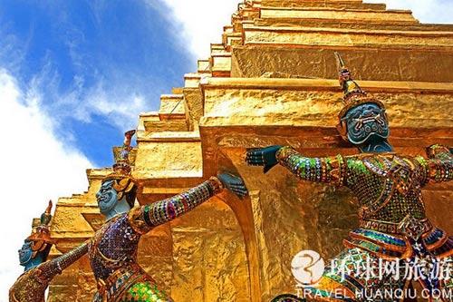 泰国大皇宫 满城尽是黄金甲(组图)