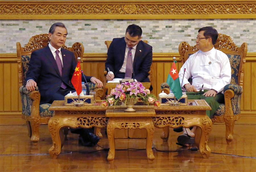 MYANMAR-NAY PYI TAW-CHINA-MEETING