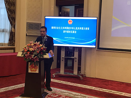ACC Attended the New Year Media Networking Event Hosted by the Embassy of Viet Nam in China