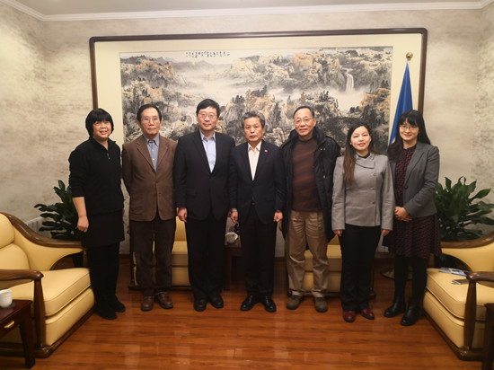 陈德海秘书长会见中国科学院科技战略资源研究院副院长王毅一行