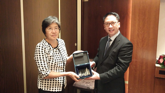 ACC Secretary-General Met with Secretary of Justice of the Government of HKSAR