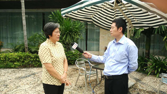 ACC Secretary-General Received Interview with CCTV