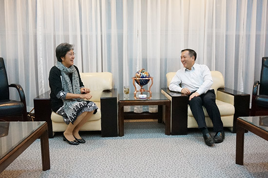 ACC Secretary-General Met with Chairman of University Council of Jilin University
