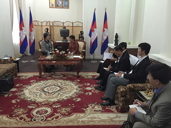 ACC Secretary-General Met with Minister of Culture and Fine Arts of Cambodia