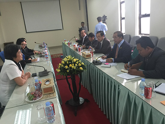 ACC Secretary-General Met with Under Secretary of State of Cambodian Ministry of Commerce