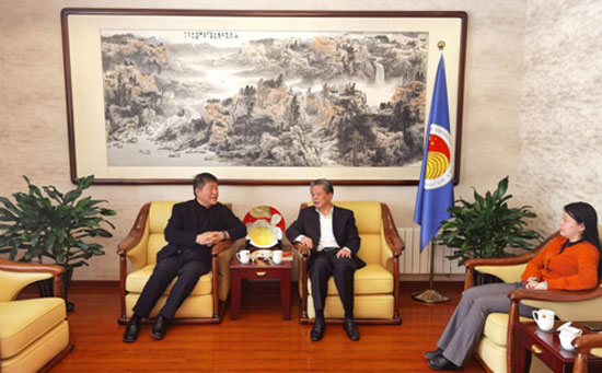 ACC Secretary-General Chen Dehai Met With Vice Chairman of the Charhar Institute