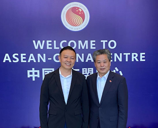 ACC Secretary-General Chen Dehai Met With Vice President of Hainan Tropical Ocean University