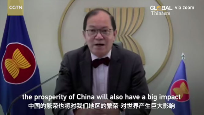 中国—东盟关系有利双方人民——东盟副秘书长迈克尔·德尼